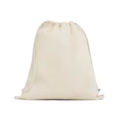 Mochila Saco em Algodão 100% Orgânico Personalizada Mochila Saco em Algodão 100% Orgânico Personalizada
