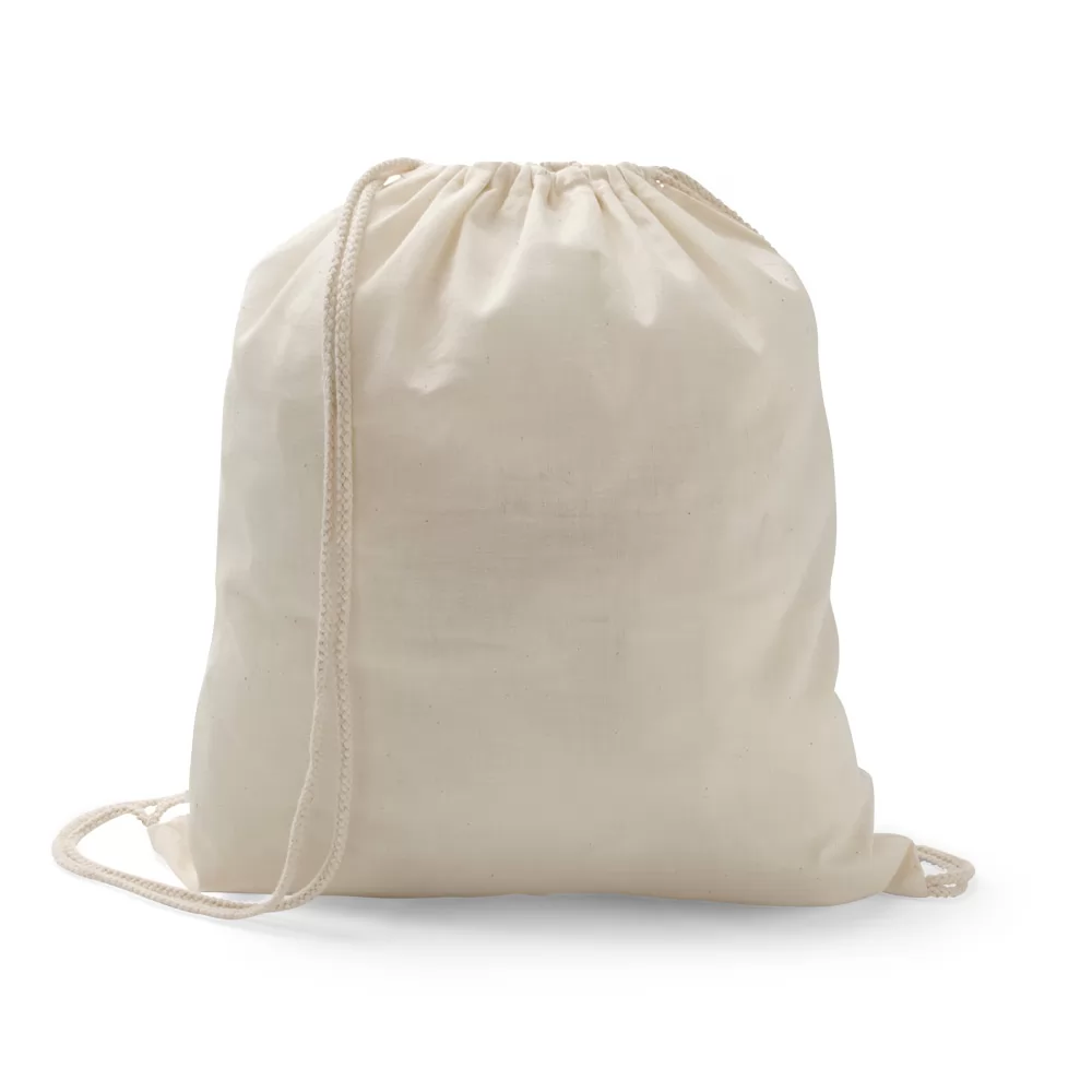 Mochila Saco em Algodão Reciclado Personalizada Mochila Saco em Algodão Reciclado Personalizada