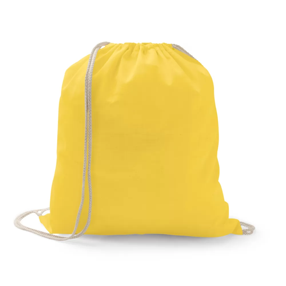 Mochila Saco em Algodão Reciclado Personalizada Mochila Saco em Algodão Reciclado Personalizada