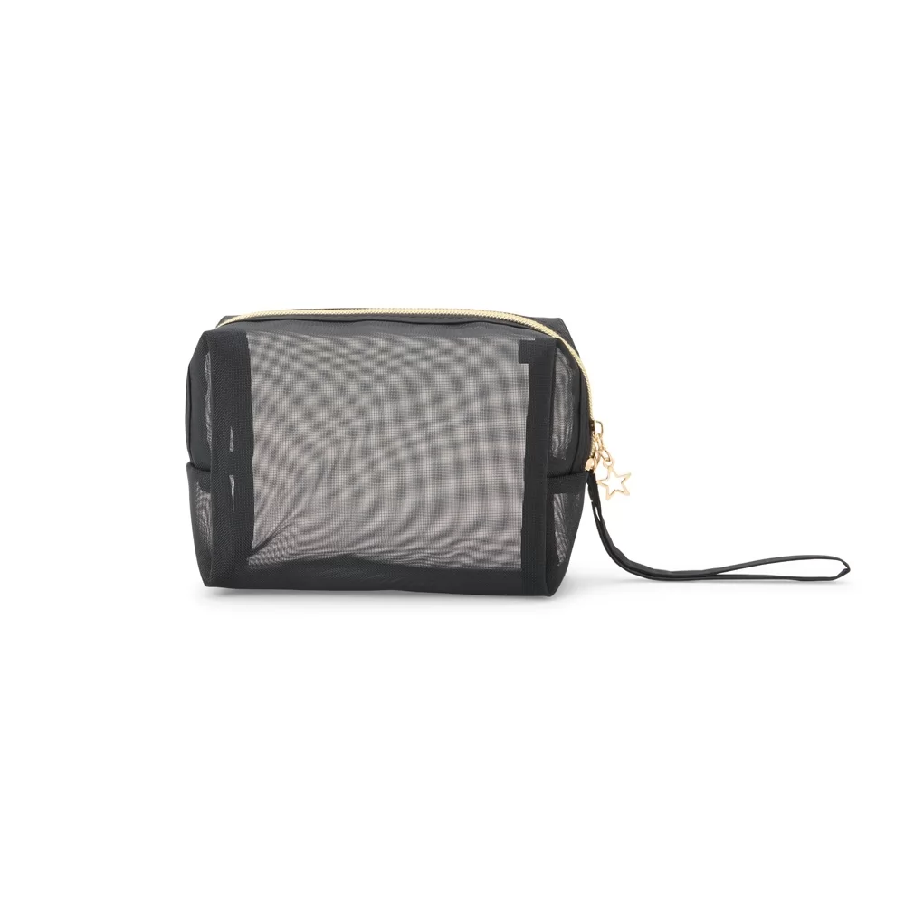 Nécessaire de Malha de Nylon Personalizado Nécessaire de Malha de Nylon Personalizado