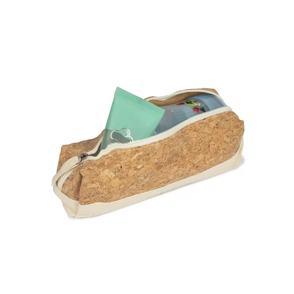 Necessaire em Algodão e Cortiça Personalizado Necessaire em Algodão e Cortiça Personalizado