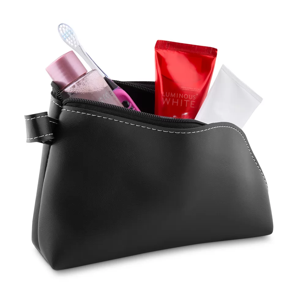 Necessaire em couro sintético Personalizado