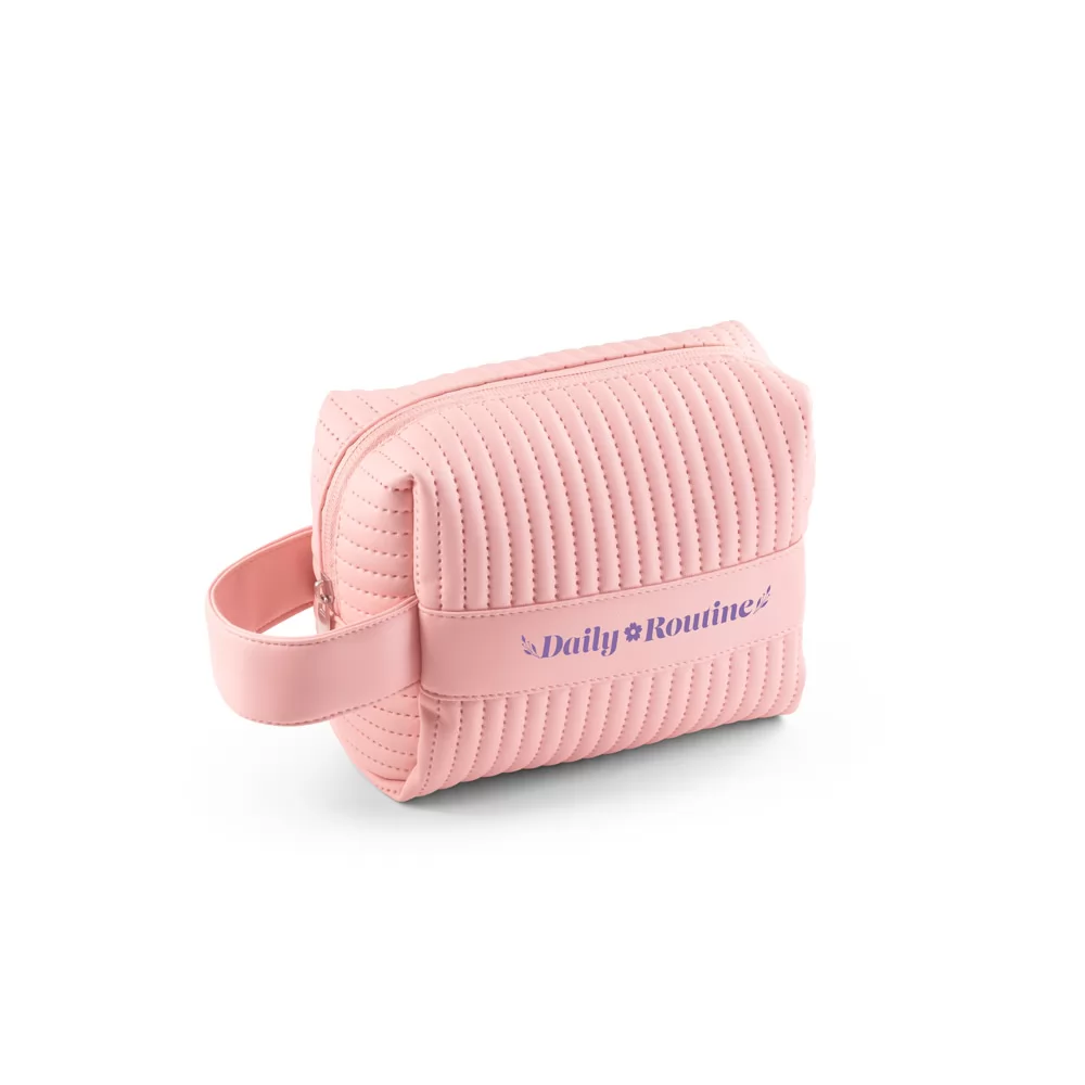 Nécessaire em PU% (21% de PU reciclado e 30% de poliéster reciclado) Personalizado Nécessaire em PU% (21% de PU reciclado e 30% de poliéster reciclado) Personalizado