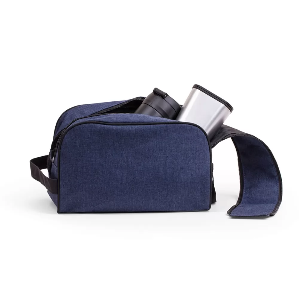 Necessaire Poliéster com Zíper Duplo Personalizado