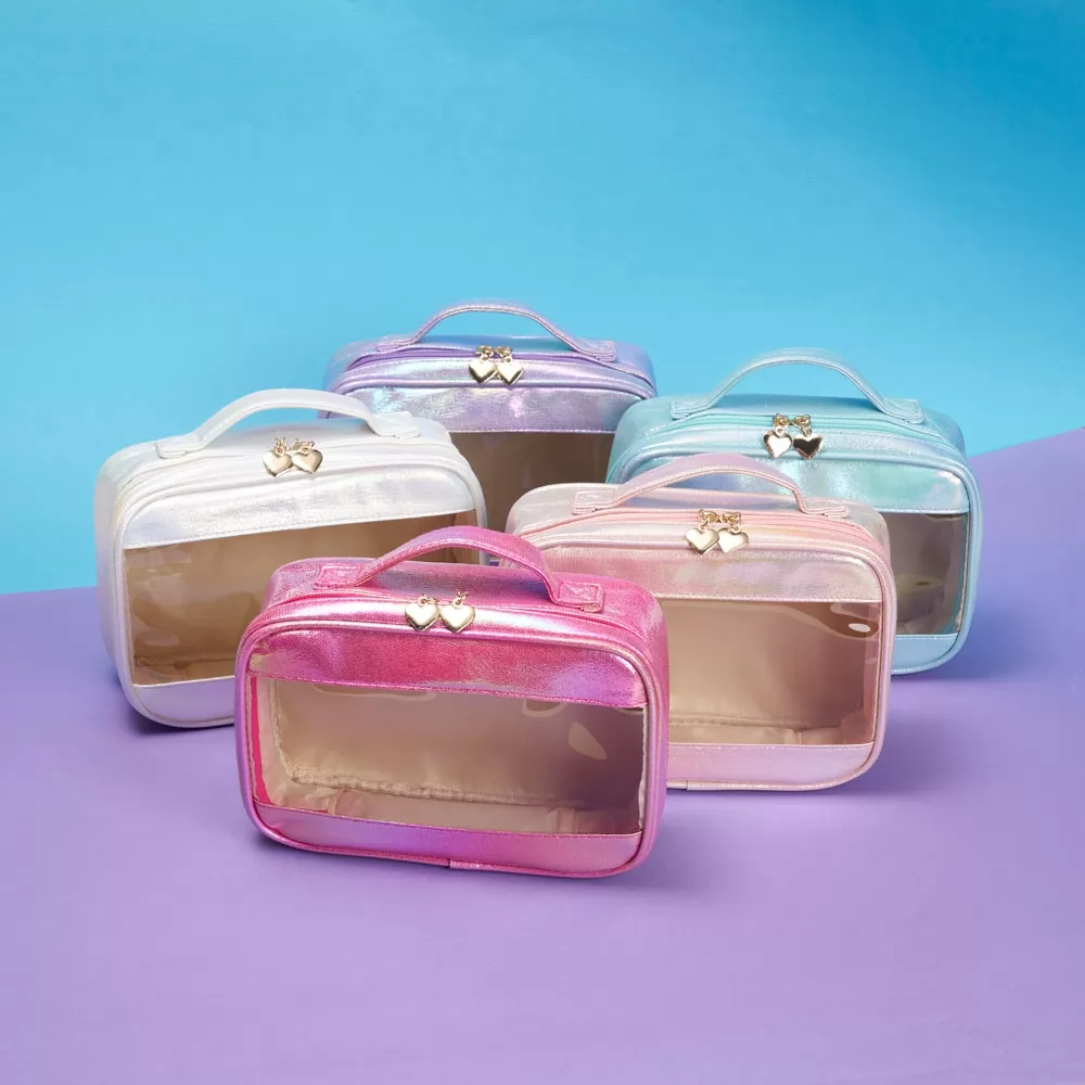 Necessaire Sintética Holográfica Impermeável Personalizado Necessaire Sintética Holográfica Impermeável Personalizado