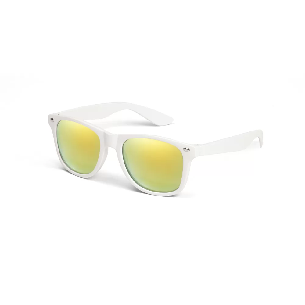 Óculos de sol em PC com lentes espelhadas Personalizados Óculos de sol em PC com lentes espelhadas Personalizados