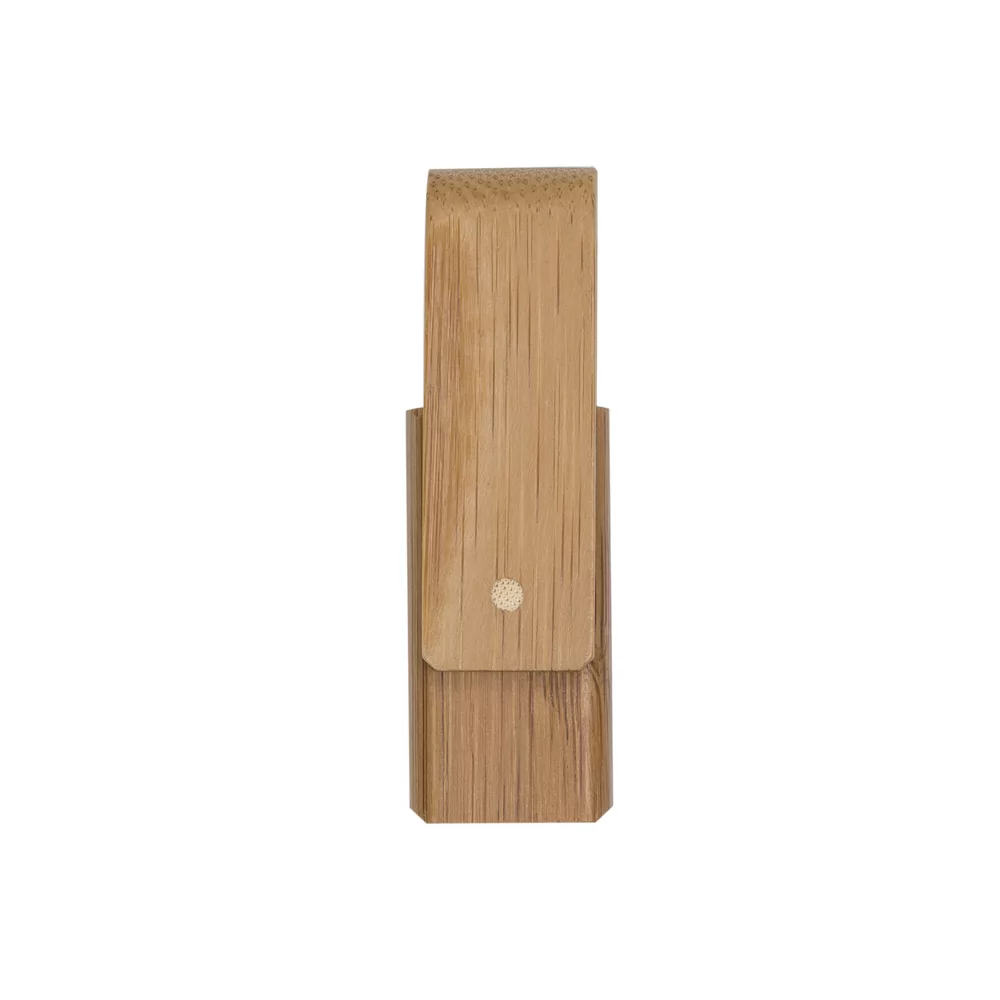 Pen Drive 4GB Giratório Bambu Personalizado Pen Drive 4GB Giratório Bambu Personalizado