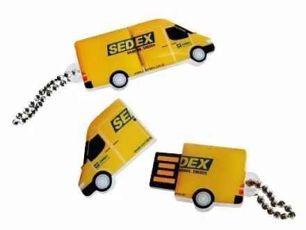 Pen Drive Acrílico 2D Customizado Personalizado Pen Drive Acrílico 2D Customizado Personalizado