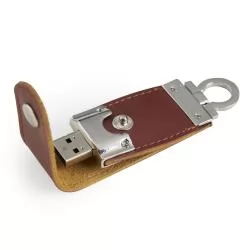 PEN DRIVE COURO 16 GB Personalizado
