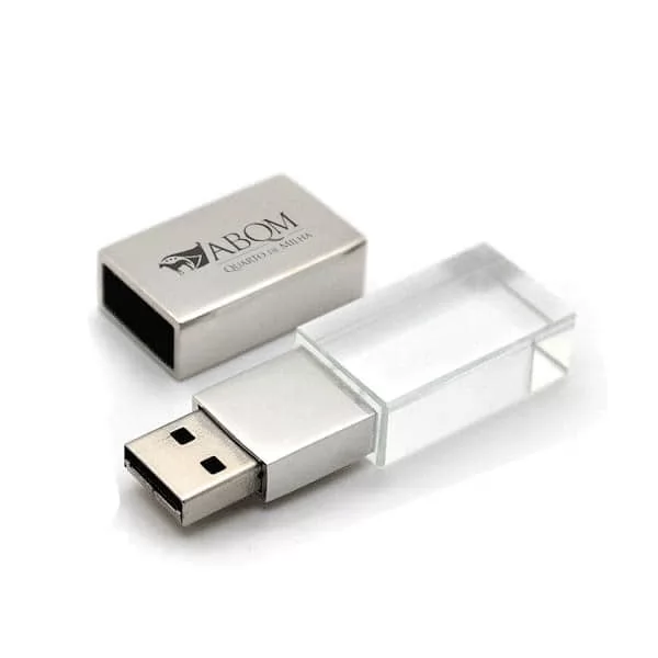 Pen Drive Cristal 4 GB Personalizado Pen Drive Cristal 4 GB Personalizado