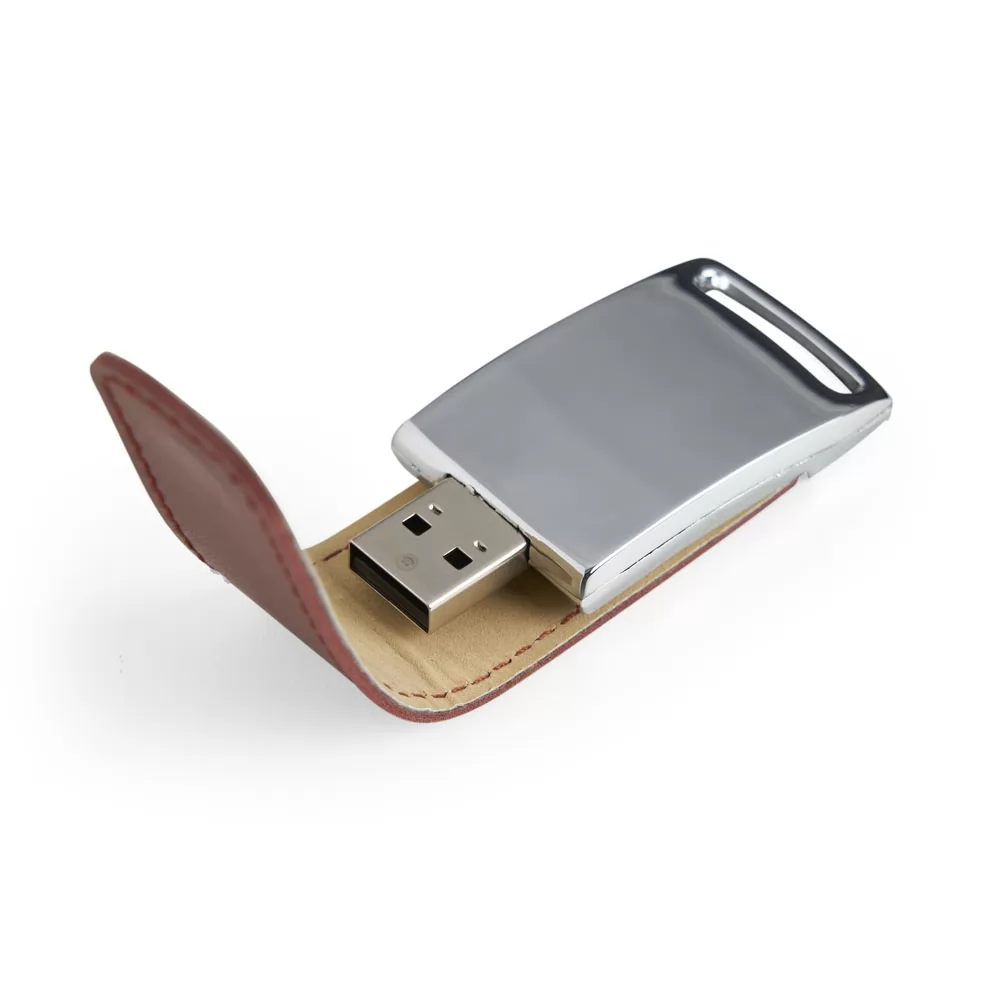 PEN DRIVE DE COURO 8GB Personalizado