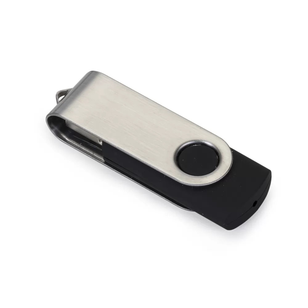 Pen Drive Giratório Metálico 8 GB Personalizado Pen Drive Giratório Metálico 8 GB Personalizado