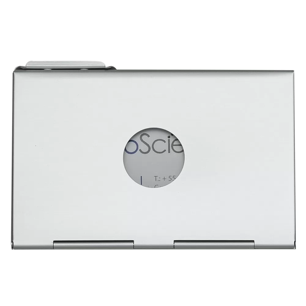 Porta Cartão Alumínio Personalizada Porta Cartão Alumínio Personalizada