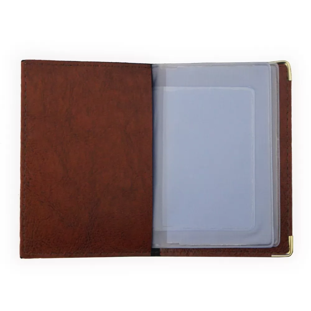 Porta Documento em Couro Sintético Personalizada Porta Documento em Couro Sintético Personalizada