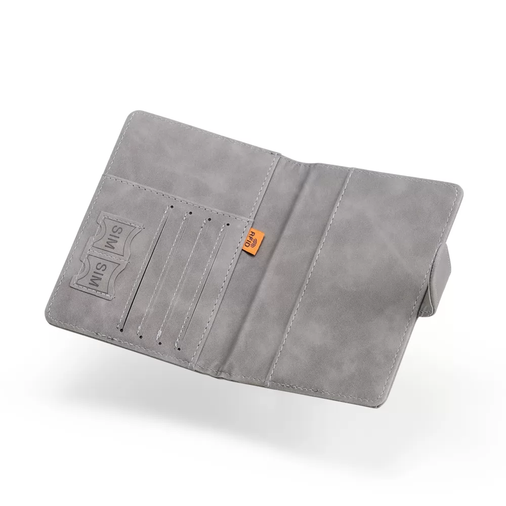 Porta Passaporte em Couro Sintético Personalizada Porta Passaporte em Couro Sintético Personalizada