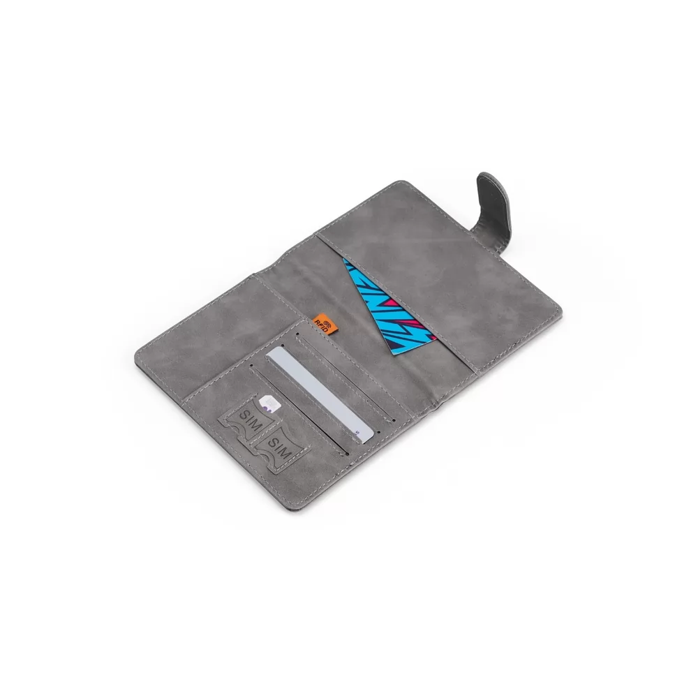 Porta Passaporte em Couro Sintético Personalizada Porta Passaporte em Couro Sintético Personalizada
