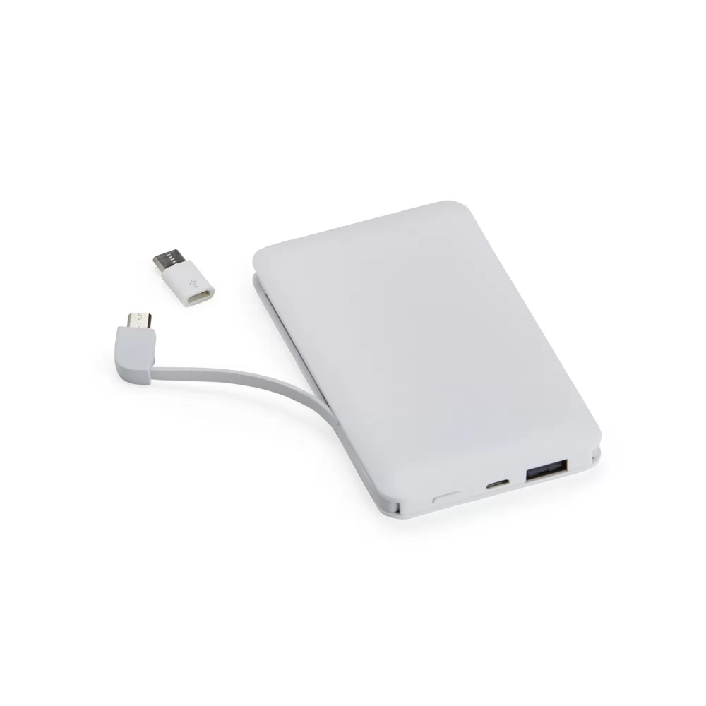 Power Bank 5.000mAh com Indicador LED Personalizado Power Bank 5.000mAh com Indicador LED Personalizado