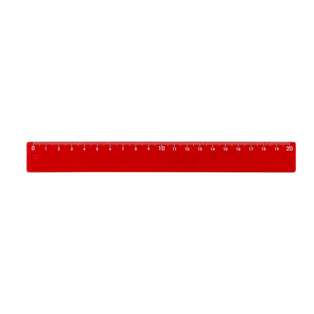 Régua Plástica 20cm Personalizada Régua Plástica 20cm Personalizada