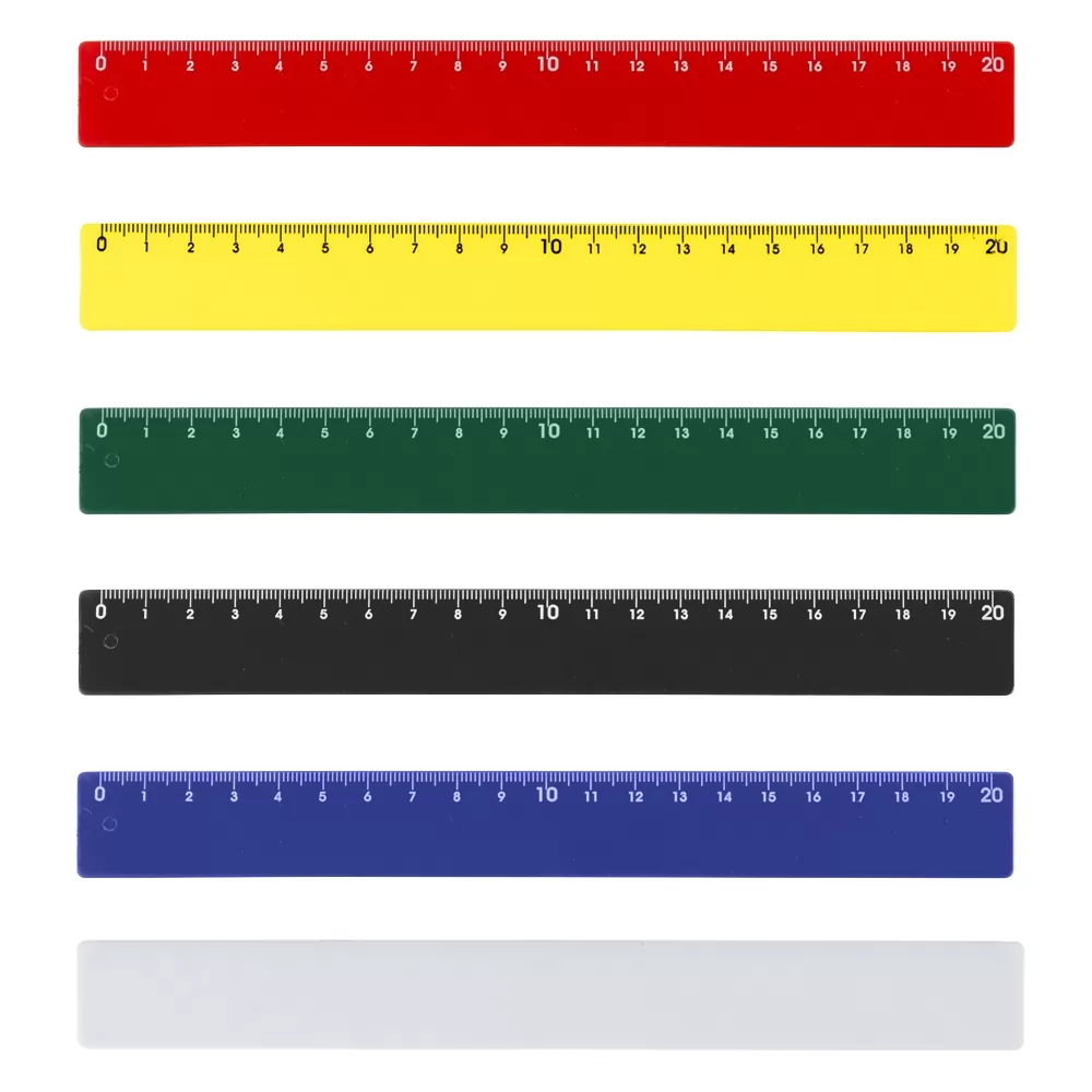 Régua Plástica 20cm Personalizada Régua Plástica 20cm Personalizada