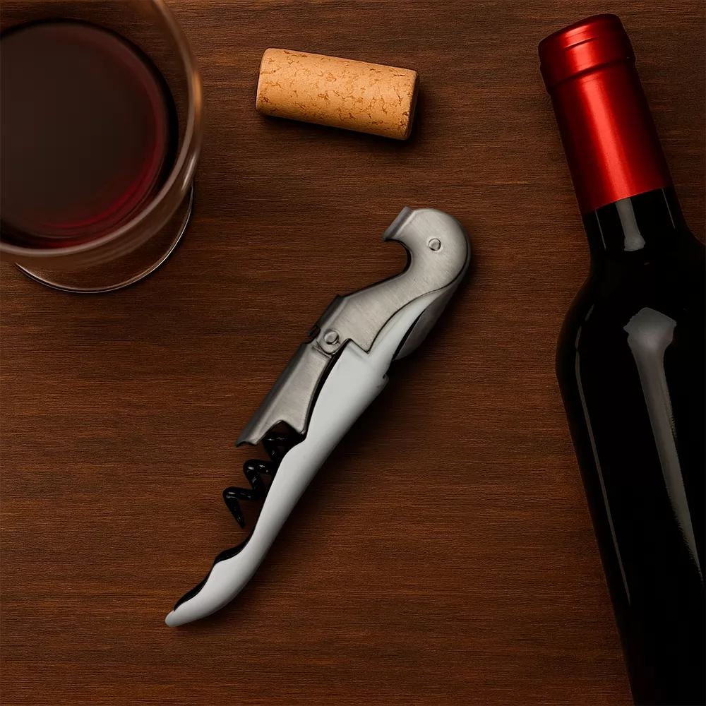 Saca-rolhas Metal com 2 Estágios Personalizadas