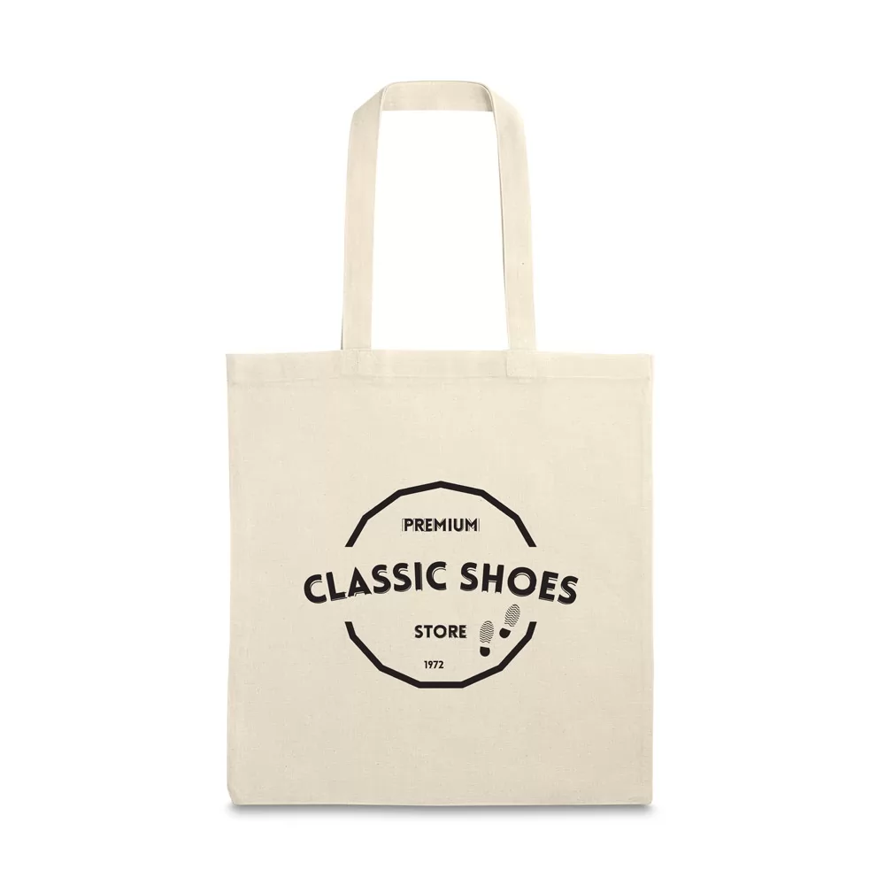 Sacola 100% algodão 375x415 mm Personalizada