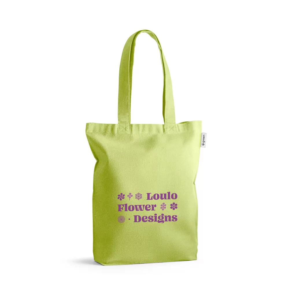 Sacola com algodão reciclado Personalizada Sacola com algodão reciclado Personalizada