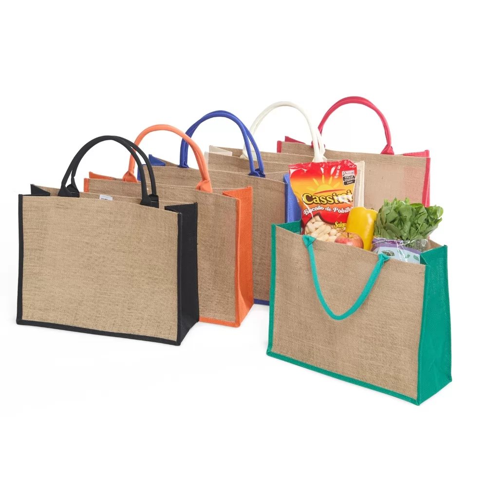 Sacola de Juta Personalizada