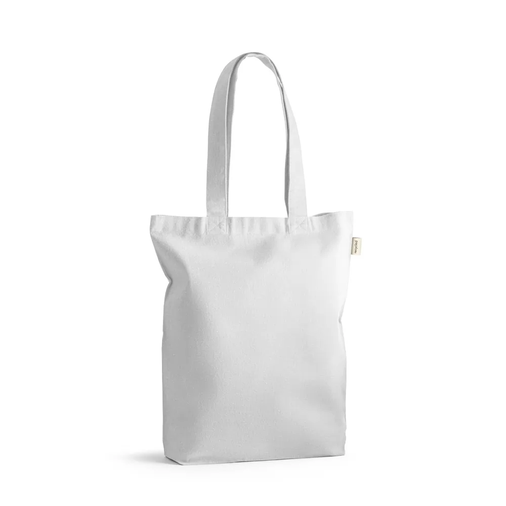 Sacola em 70% algodão reciclado e 30% poliéster reciclado Personalizada Sacola em 70% algodão reciclado e 30% poliéster reciclado Personalizada