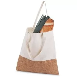Sacola em Algodão 140g/m² e Cortiça (39x35cm) Personalizada