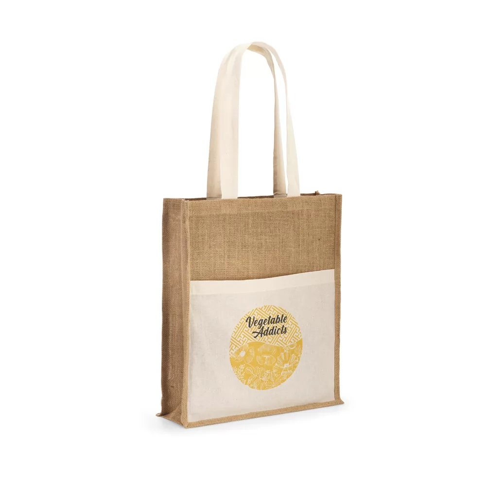 Sacola em juta Personalizada Sacola em juta Personalizada
