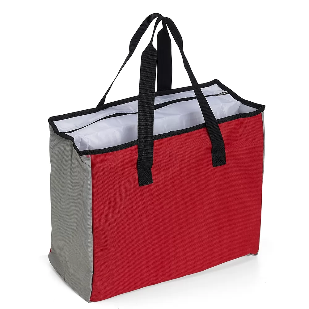 Sacola Poliéster 25L com Bolso Térmico Personalizada Sacola Poliéster 25L com Bolso Térmico Personalizada