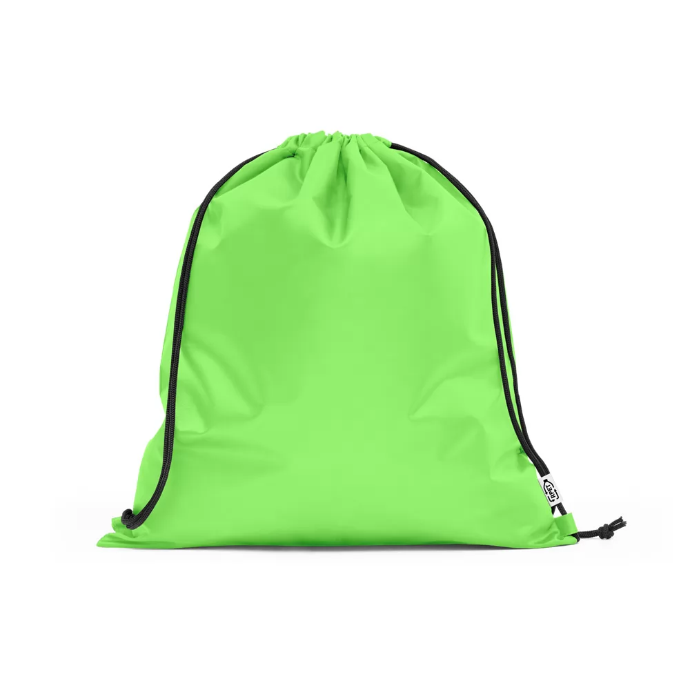 Sacola tipo mochila em rPET Personalizada Sacola tipo mochila em rPET Personalizada