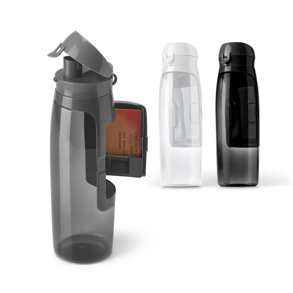 Squeeze 800 mL Com Porta Cartões Personalizado Squeeze 800 mL Com Porta Cartões Personalizado