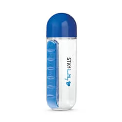 Squeeze com Porta Comprimidos 740ml Personalizado Squeeze com Porta Comprimidos 740ml Personalizado