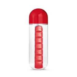 Squeeze com Porta Comprimidos 740ml Personalizado Squeeze com Porta Comprimidos 740ml Personalizado