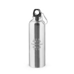 Squeeze de Aço Inox com Mosquetão 820 ml Personalizado Squeeze de Aço Inox com Mosquetão 820 ml Personalizado