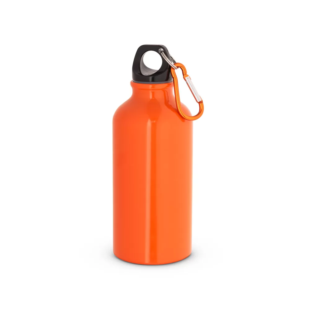 Squeeze de Alumínio Brilhante 400 ml Personalizado Squeeze de Alumínio Brilhante 400 ml Personalizado