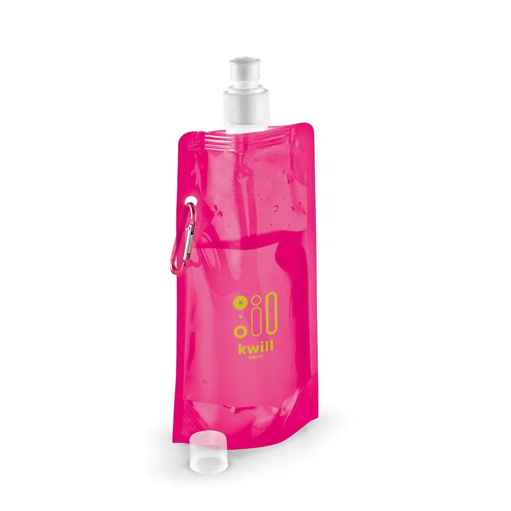 Squeeze dobrável 460 mL Personalizado Squeeze dobrável 460 mL Personalizado