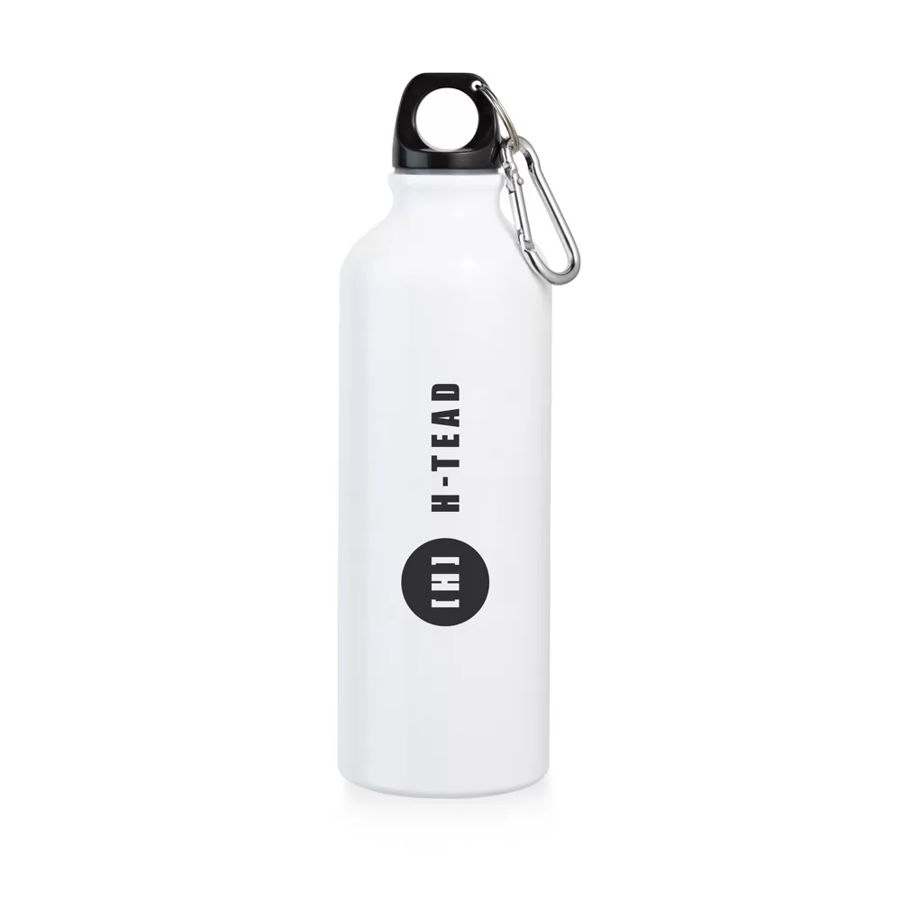 Squeeze em alumínio com mosquetão 750 mL Personalizado Squeeze em alumínio com mosquetão 750 mL Personalizado