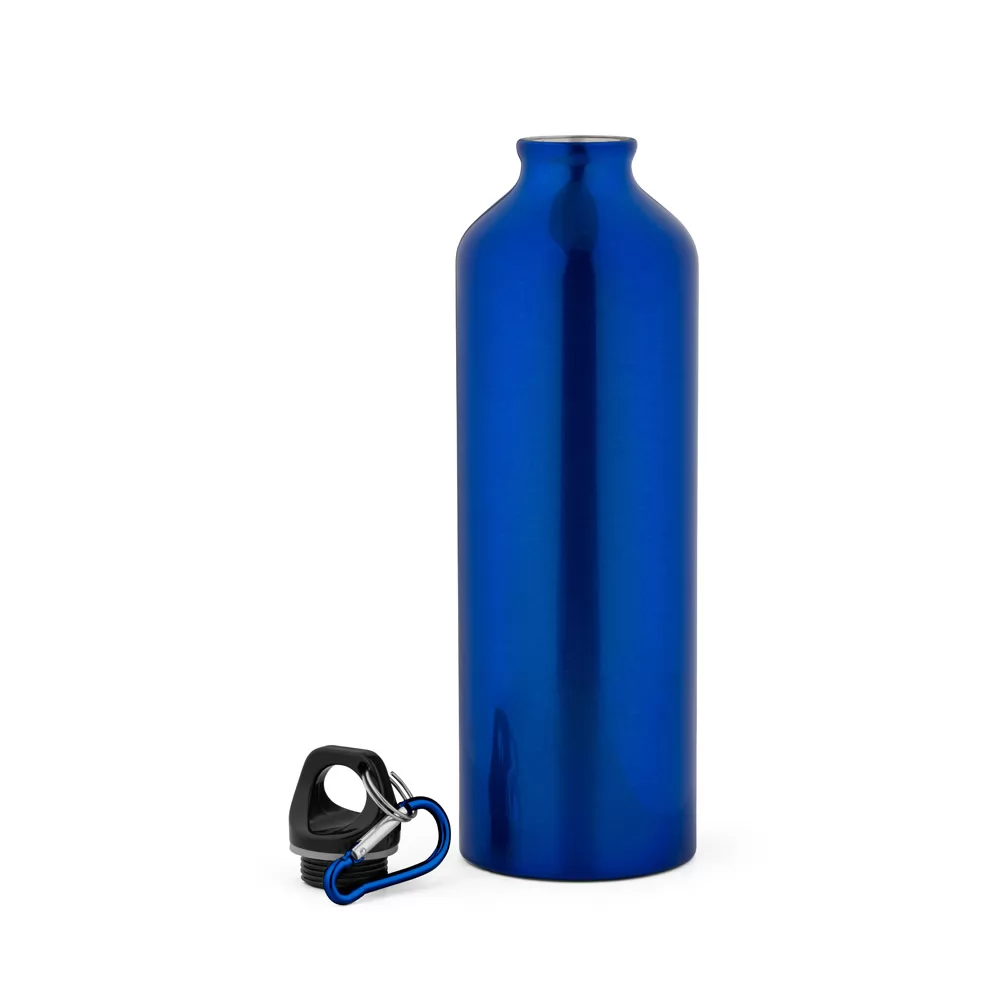 Squeeze em alumínio com mosquetão 750 mL Personalizado Squeeze em alumínio com mosquetão 750 mL Personalizado