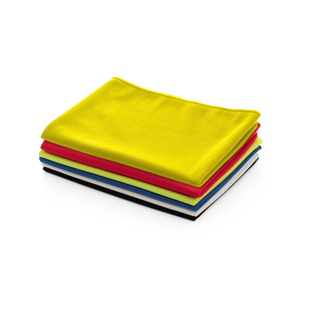 Toalha esportiva refrescante em rPET Personalizada Toalha esportiva refrescante em rPET Personalizada